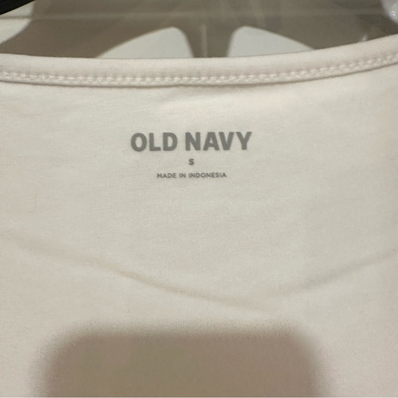 NWT Old Navy White Sweetheart Short Sleeve Bodysuit - Picture 3 of 4